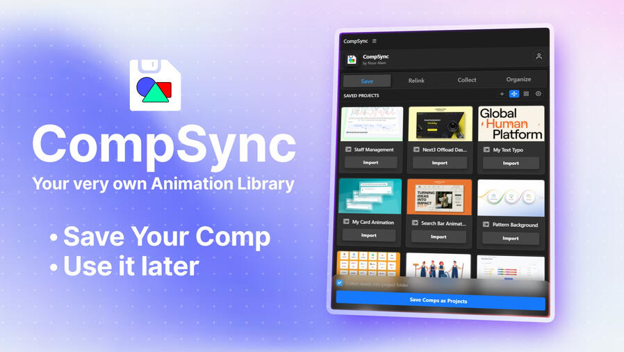 Create our own animation library with CompSync
