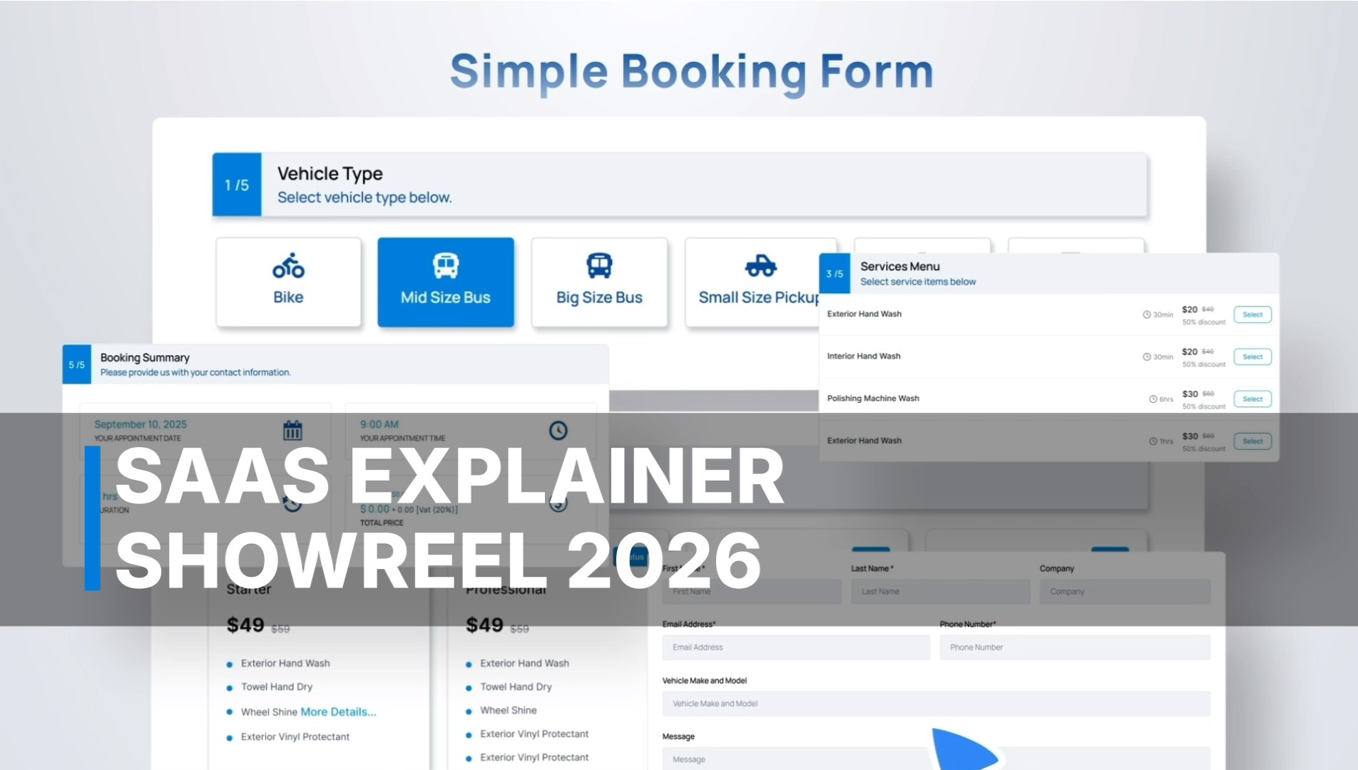 Product Explainer Showreel